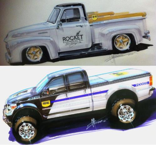 Chip Foose and SEMA Cares build a pair of Ford trucks for 2012 | Torque ...